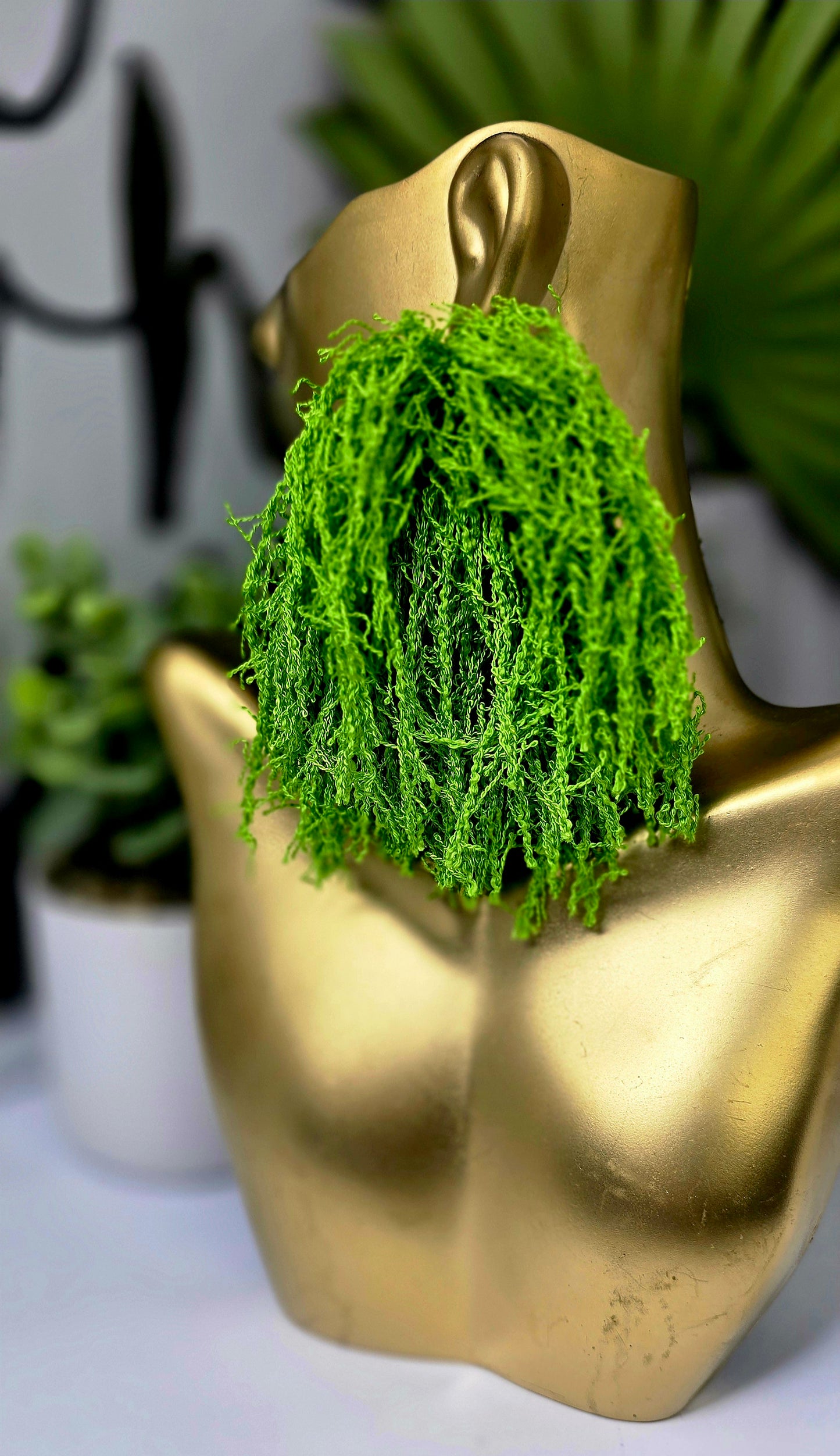 Lime Green Tassel Fringe Earrings – Lightweight, Bold & Statement-Making