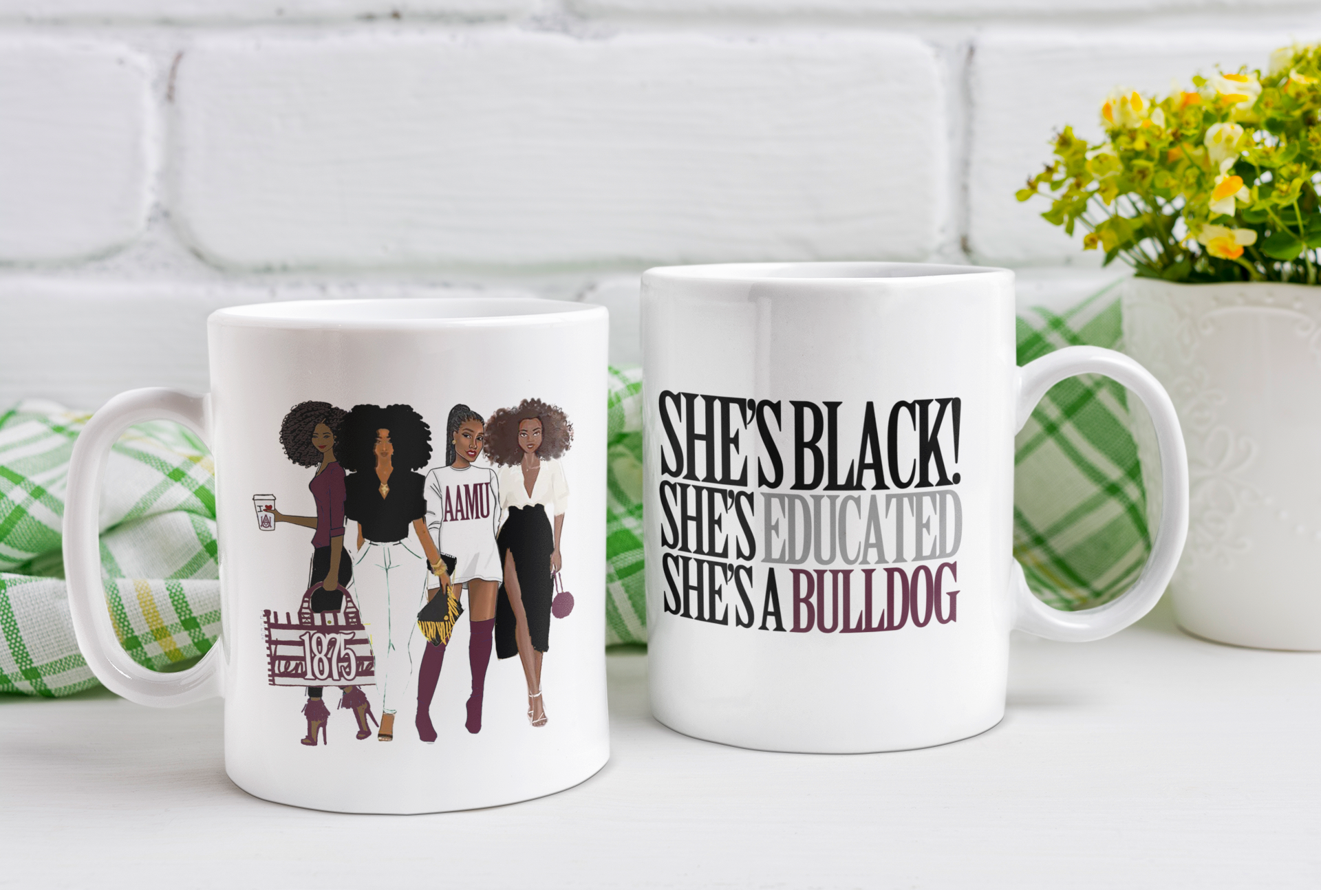 AAMU HBCU Inspired Coffee Mug