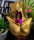 Ms.Alaina purple Metallic geometric earrings image 0
