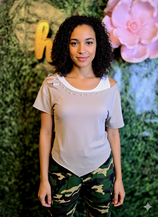 Chic & Fly Oh So Chic Cut Tee