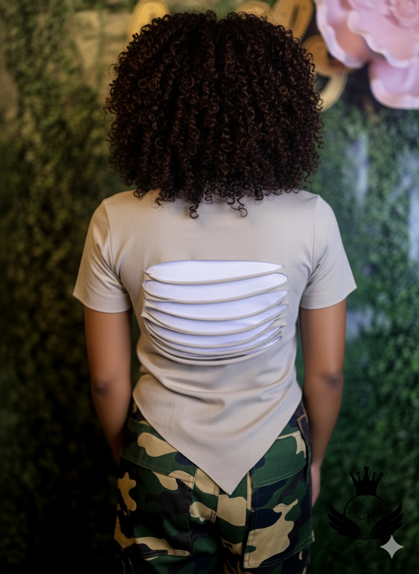 Chic & Fly Oh So Chic Cut Tee