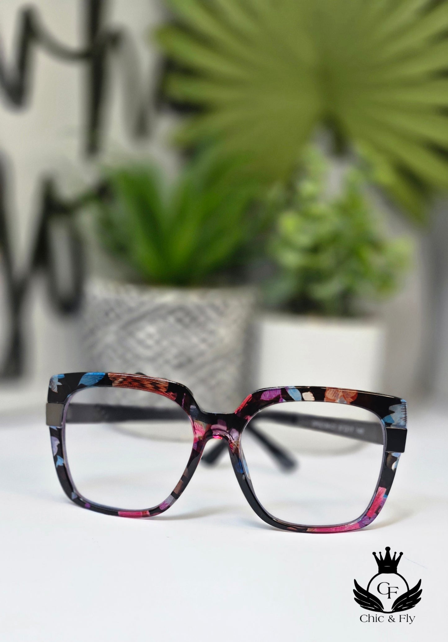 Ms.Flora Multi Color Fashion Glasses