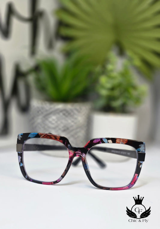 Ms.Flora Multi Color Fashion Glasses