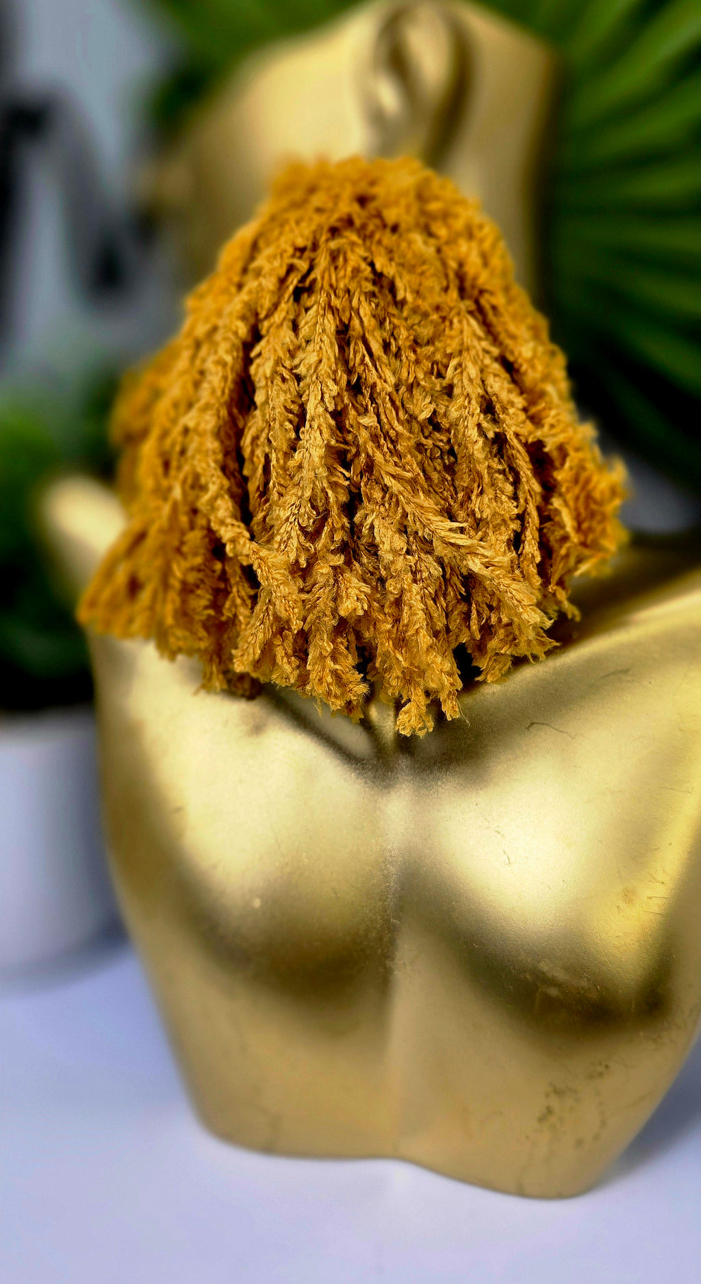 Mustard Gold Tassel Fringe Earrings – Lightweight, Bold & Statement-Making