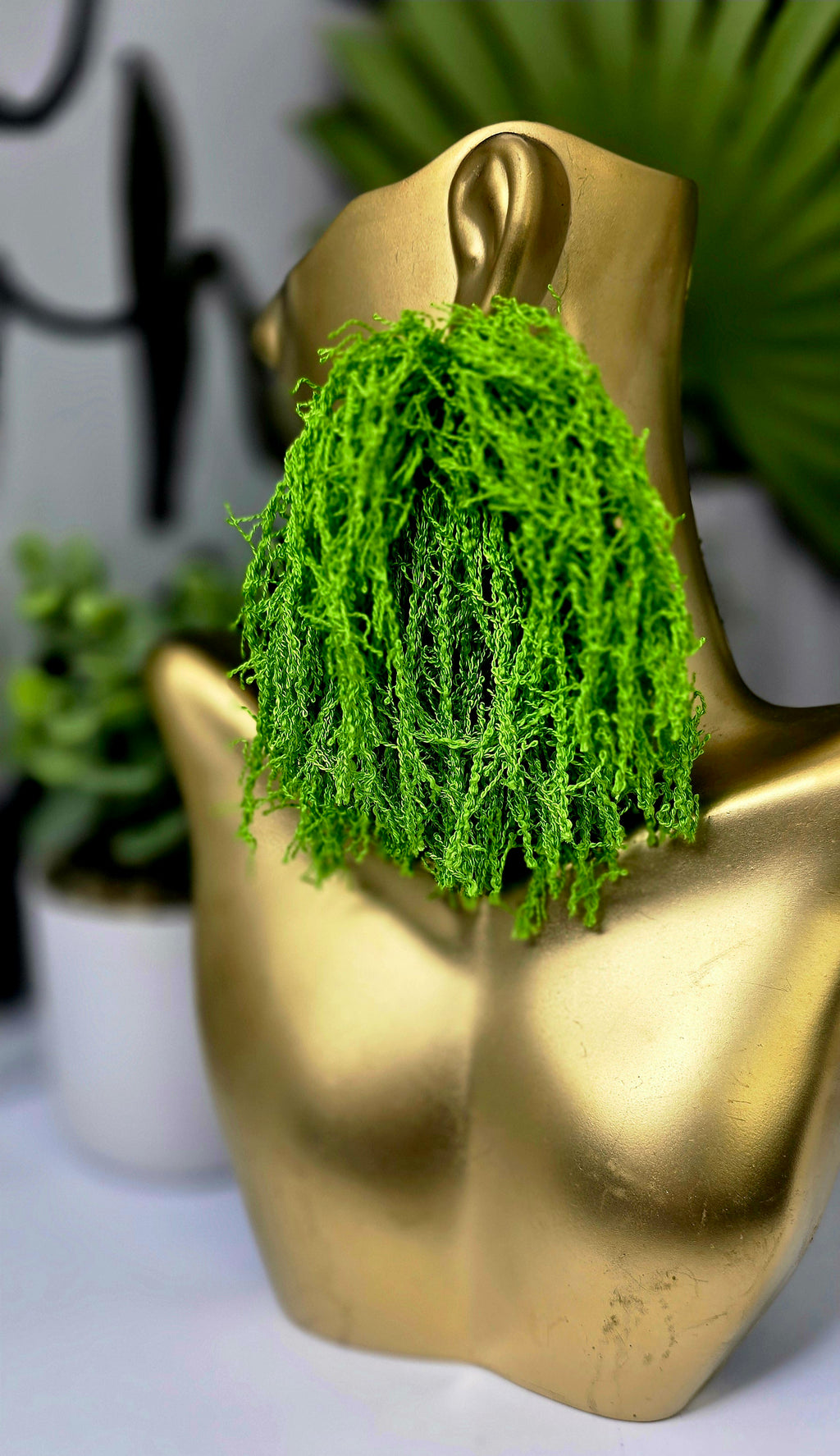 Lime Green Tassel Fringe Earrings – Lightweight, Bold & Statement-Making