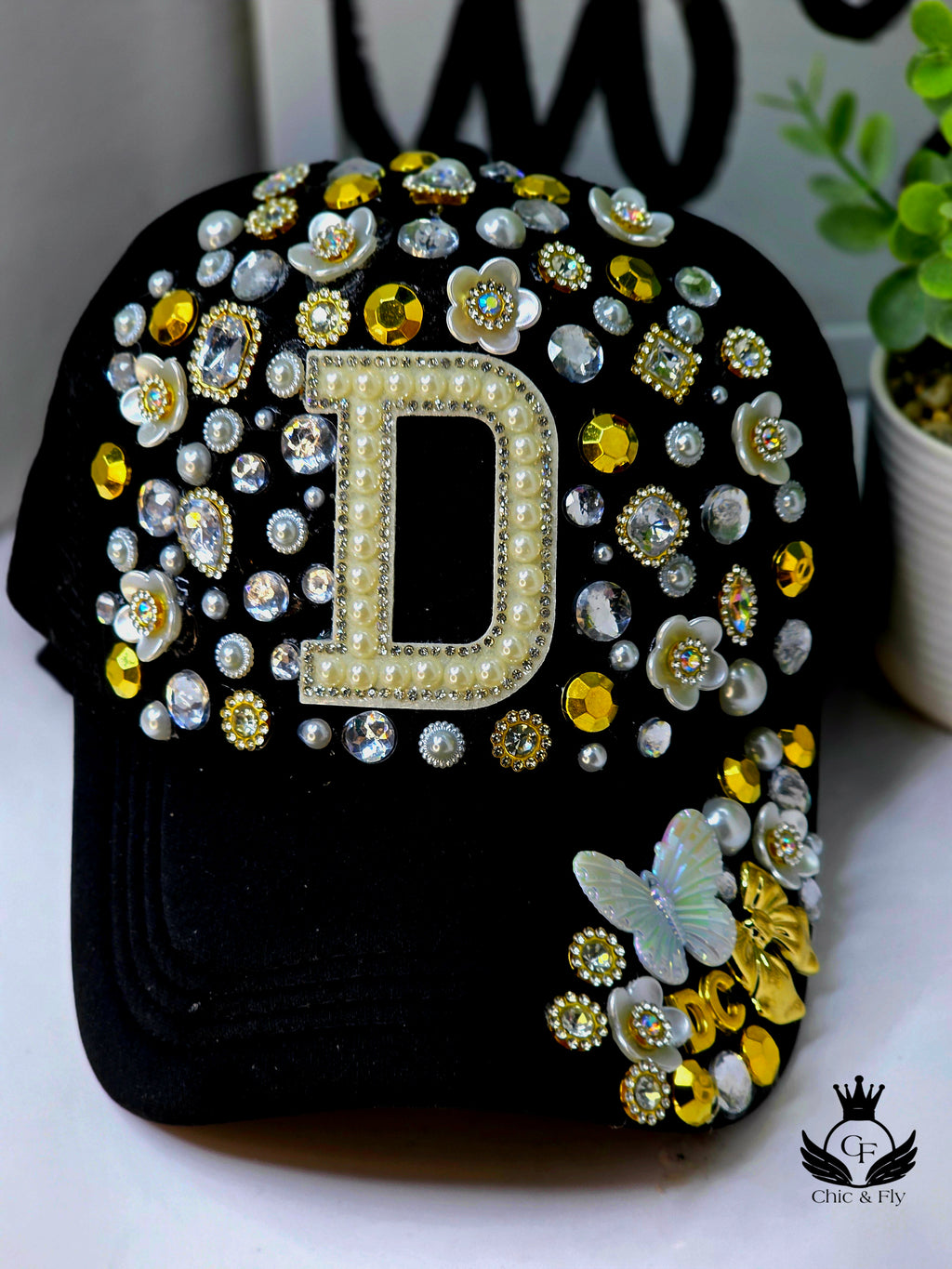 THE INITIAL BLACK... FLY CAP Collection by Chic and Fly