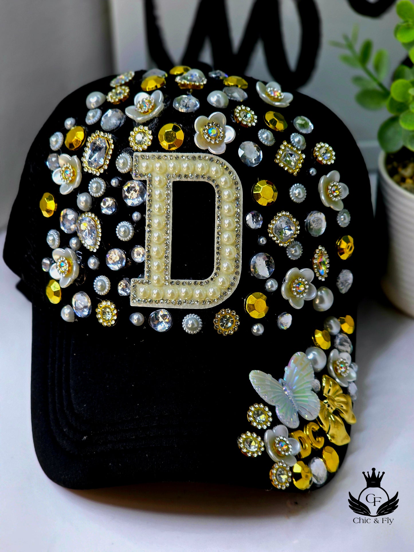 THE INITIAL BLACK... FLY CAP Collection by Chic and Fly