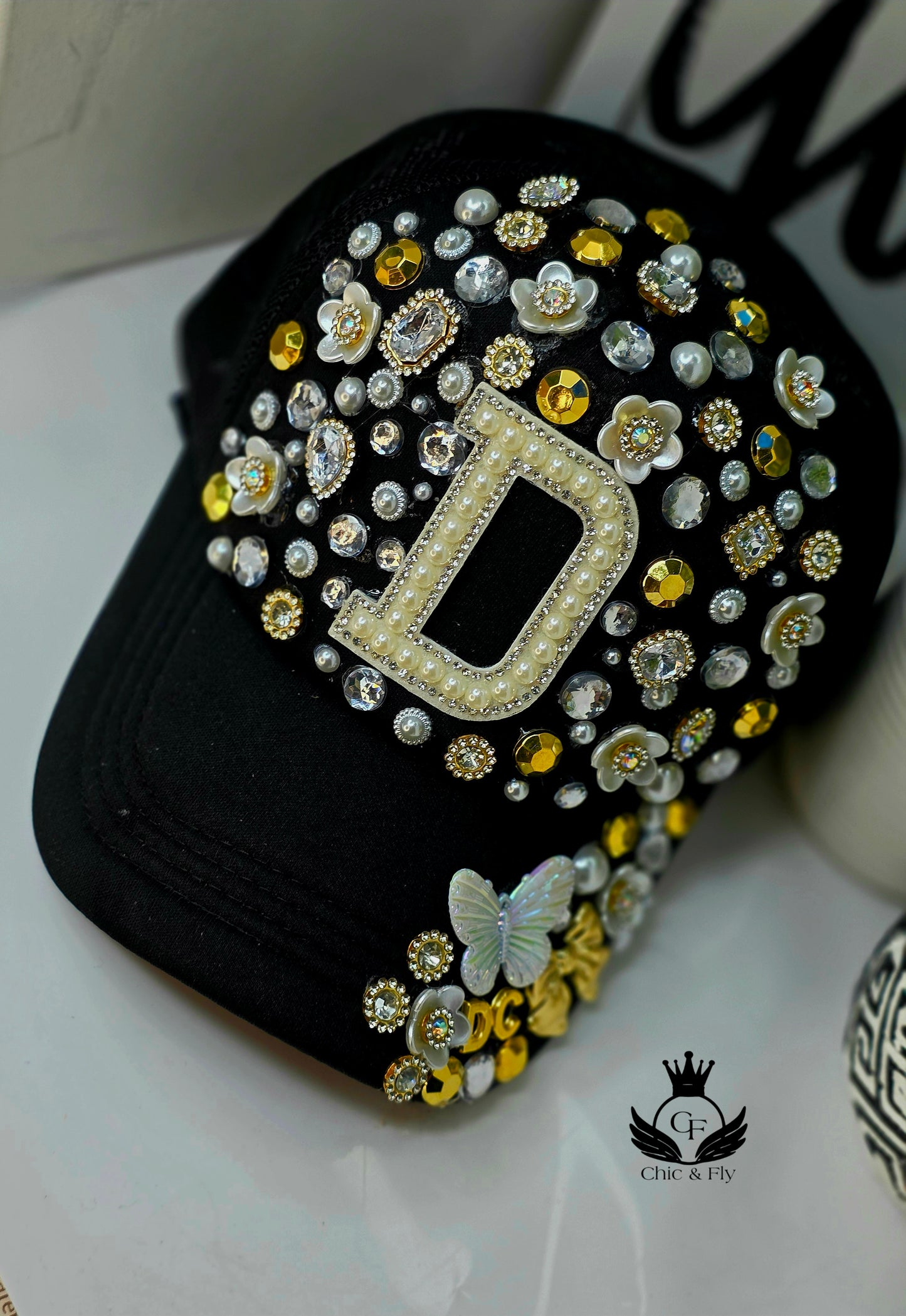 THE INITIAL BLACK... FLY CAP Collection by Chic and Fly