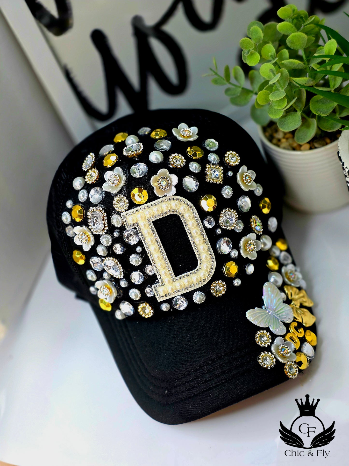 THE INITIAL BLACK... FLY CAP Collection by Chic and Fly