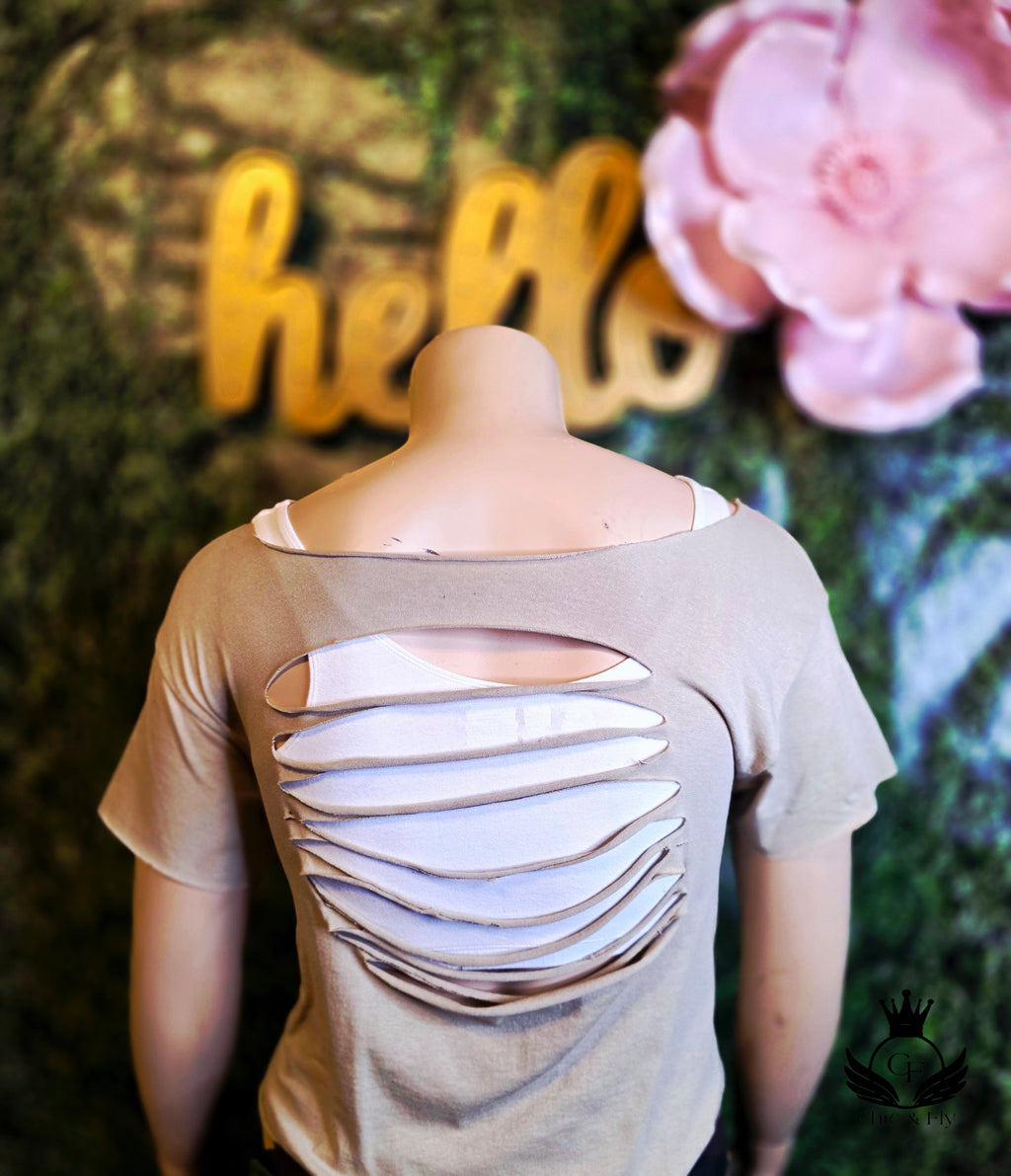 Chic & Fly Oh So Chic Cut Tee