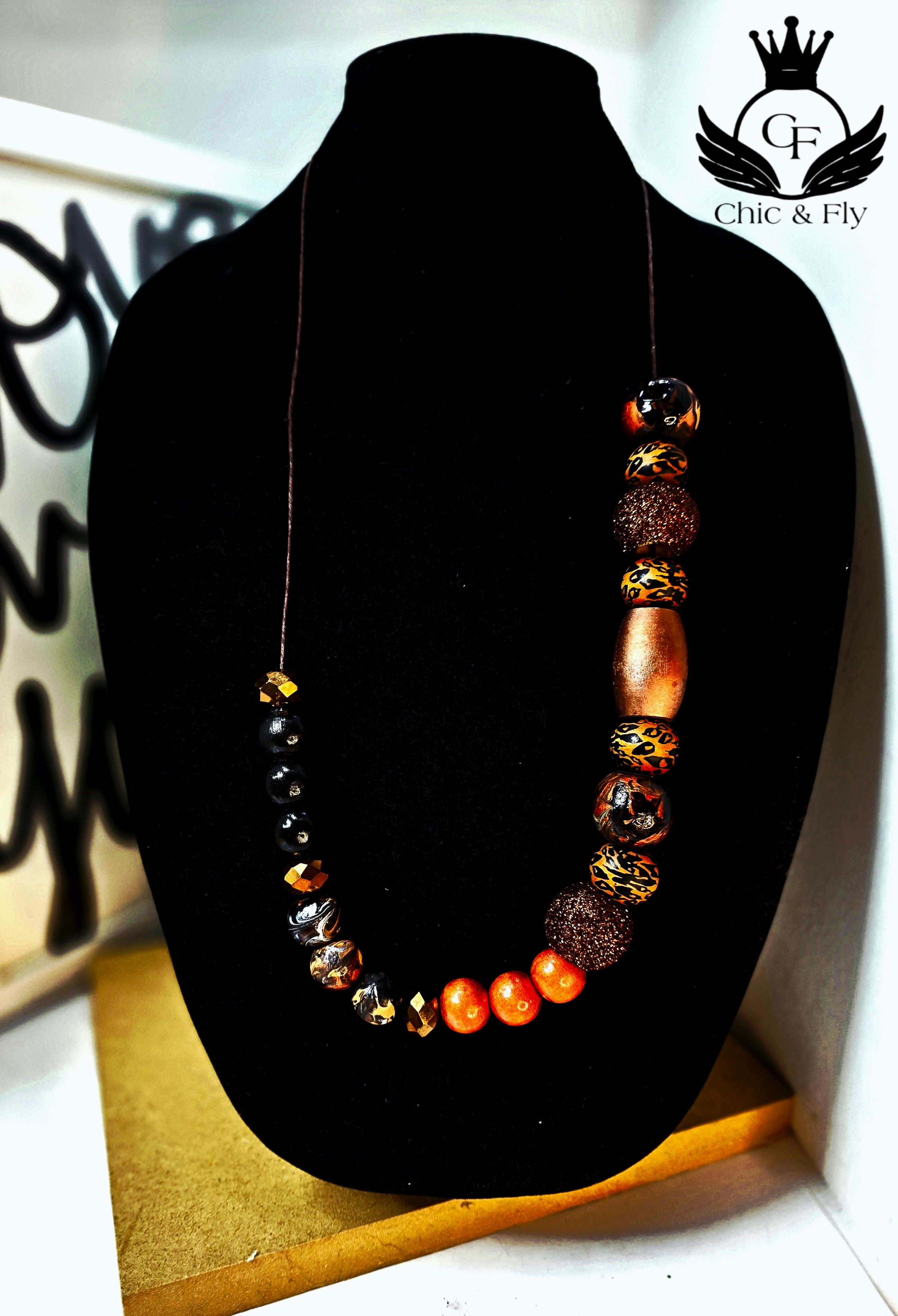 Melanin Chic Necklace ... Chic and Fly Necklace Collection