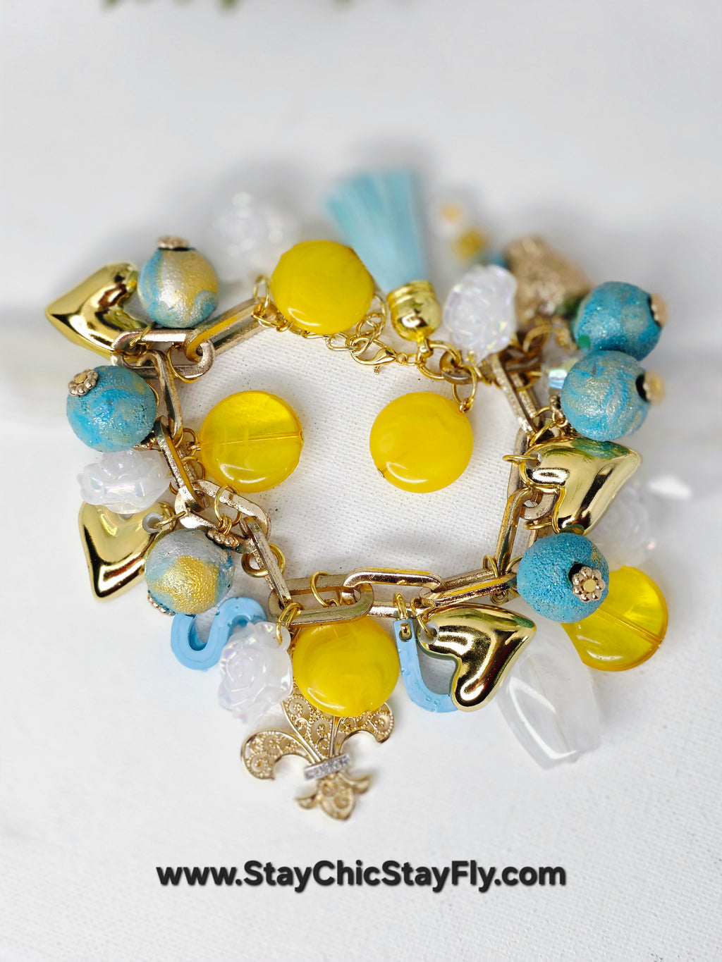 Southern Inspired Junk Bracelet – Bold HBCU Statement Jewelry