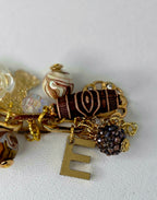 Personalized Neutral Charm Bracelet – Bold Statement Jewelry