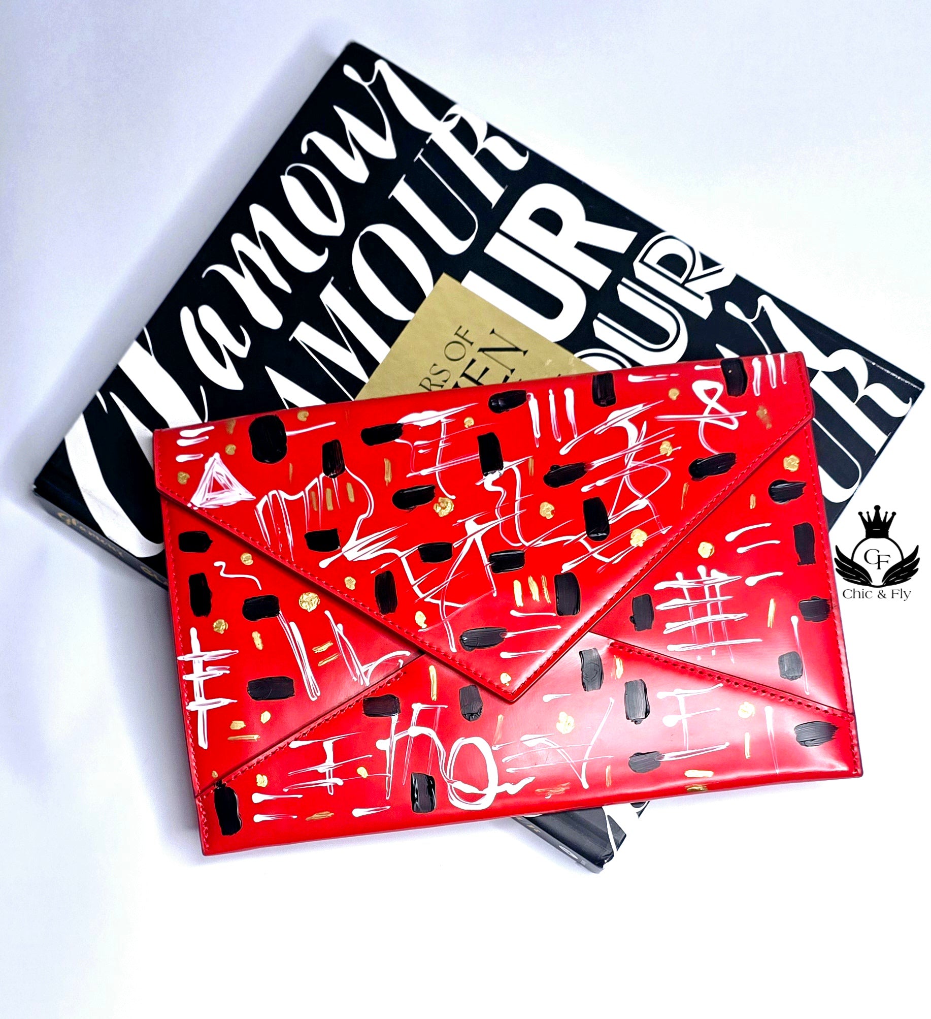 Ms. Regina ✨ Bold. Artistic. Unforgettable. ✨ Red Black White and Gold  image 0