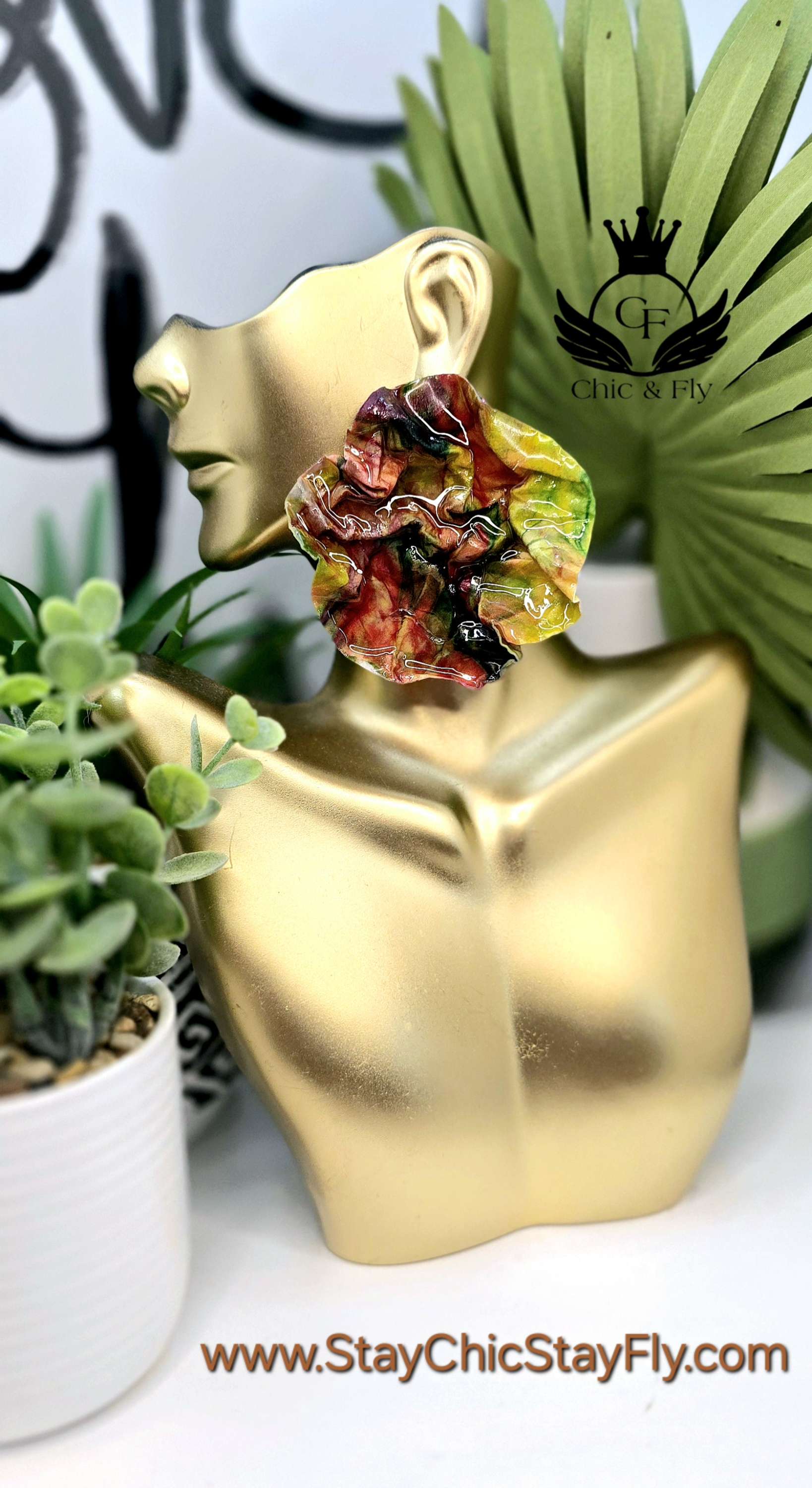 Ms. Aika... Crushed and Crumple. Colors are Pink, Yellow, Green, and Pearl image 0