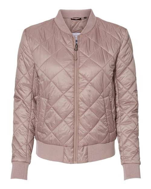 So Chic Blush Pink Bomber Jacket