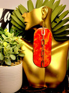 Ms. Dierdre Teal, Yellow, Pink, Gold, Orange multicolor Wooden Kaleidoscope image 2