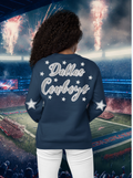 Glittery Cowboys Sweatshirt