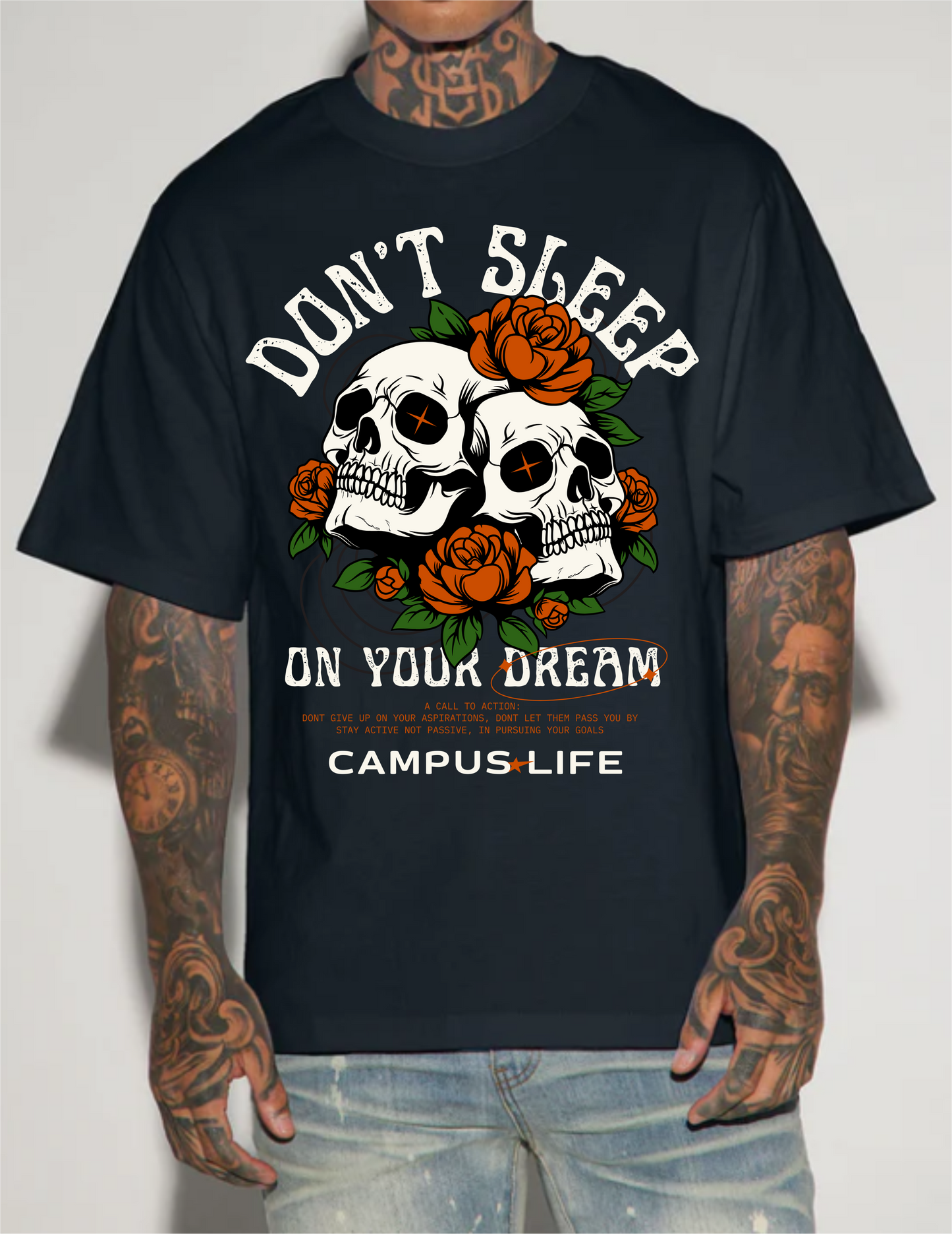Orange and Green...Don't Sleep Campus Life Collection
