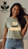 Fly and Favored Glow Edition Christian Tee!!!