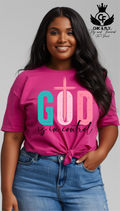 God is in Control Christian Tee!!!