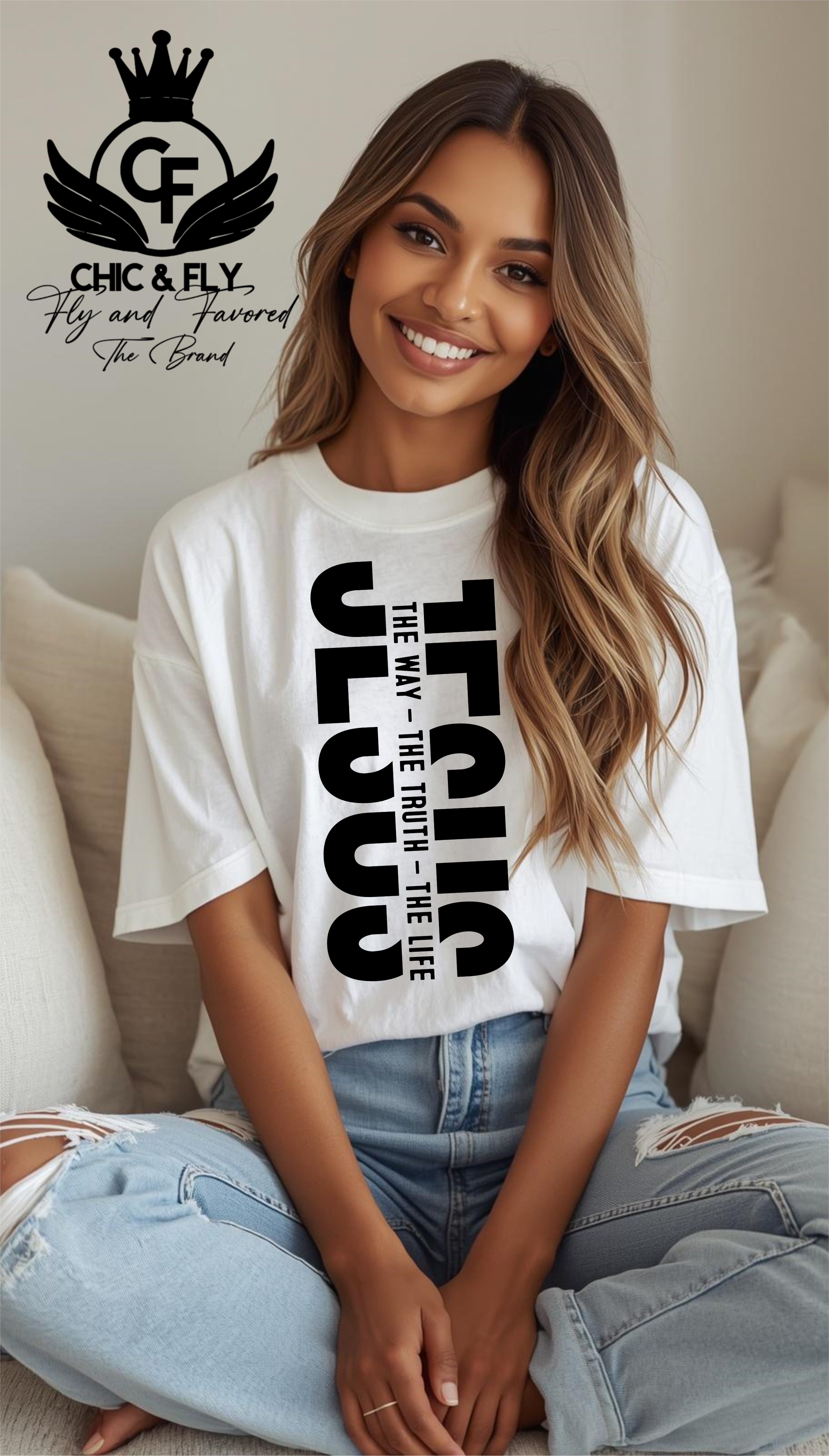Jesus... The Way The Truth and The Light Christian Tee!!!