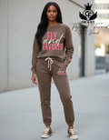 Fly and Favored Chic Comfort Jogger Set – Faith Meets Effortless Style