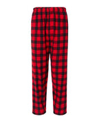 Red and Black Buffalo Plaid Pajama Bottoms