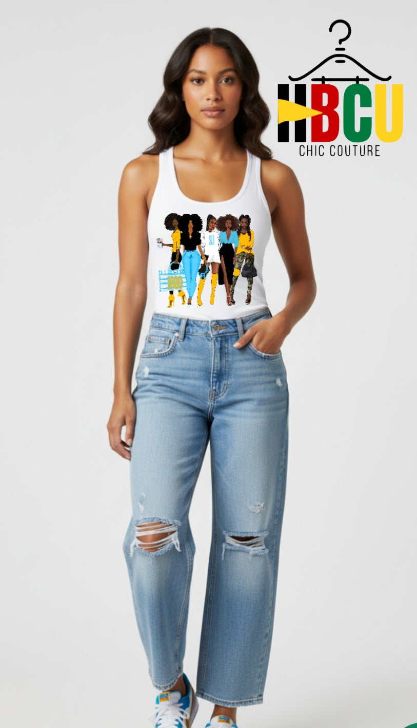 SU SISTERS Tank Top...HBCU CHIC COUTURE Collection