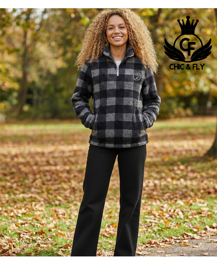 C+F Sherpa Quarter Zip