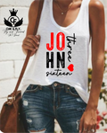 John 316 Red and Black Christian Tee!!!