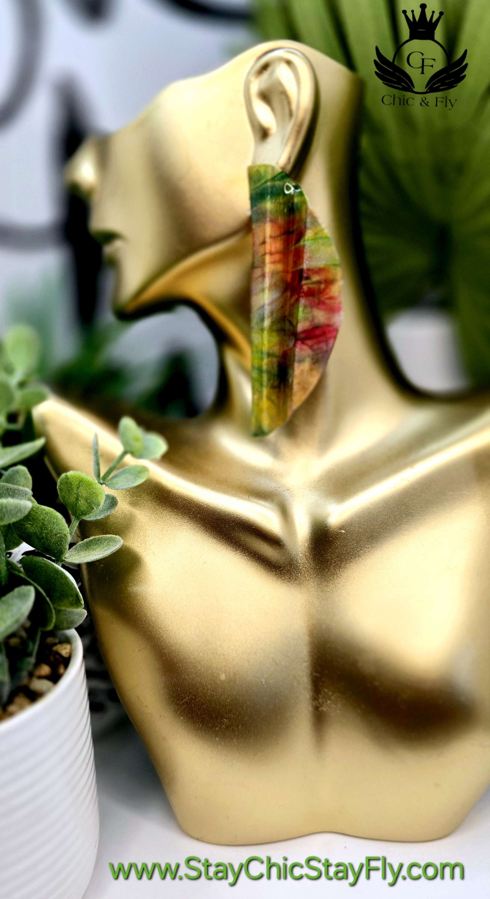 Ms. Aika... Half Moon Accordion style ... Colors are Pink Yellow Green a image 0