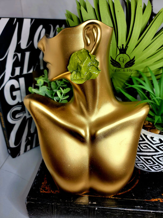 Ms. Cicely Leafy Lime Crushed and Crumbled Collection image 0