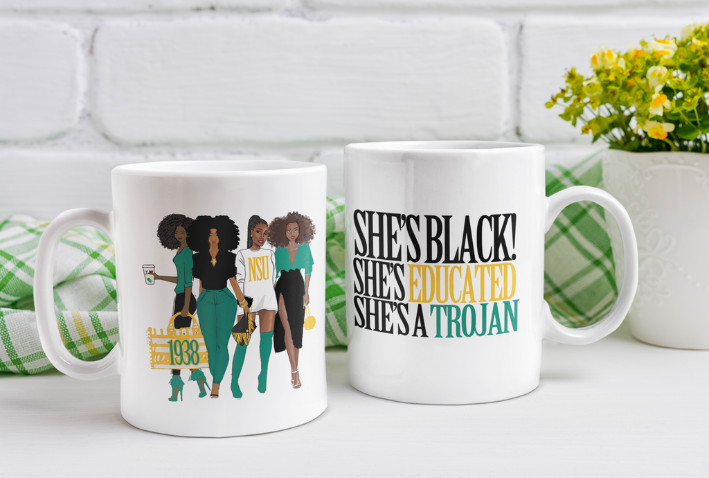 Trojan HBCU Inspired Coffee Mug