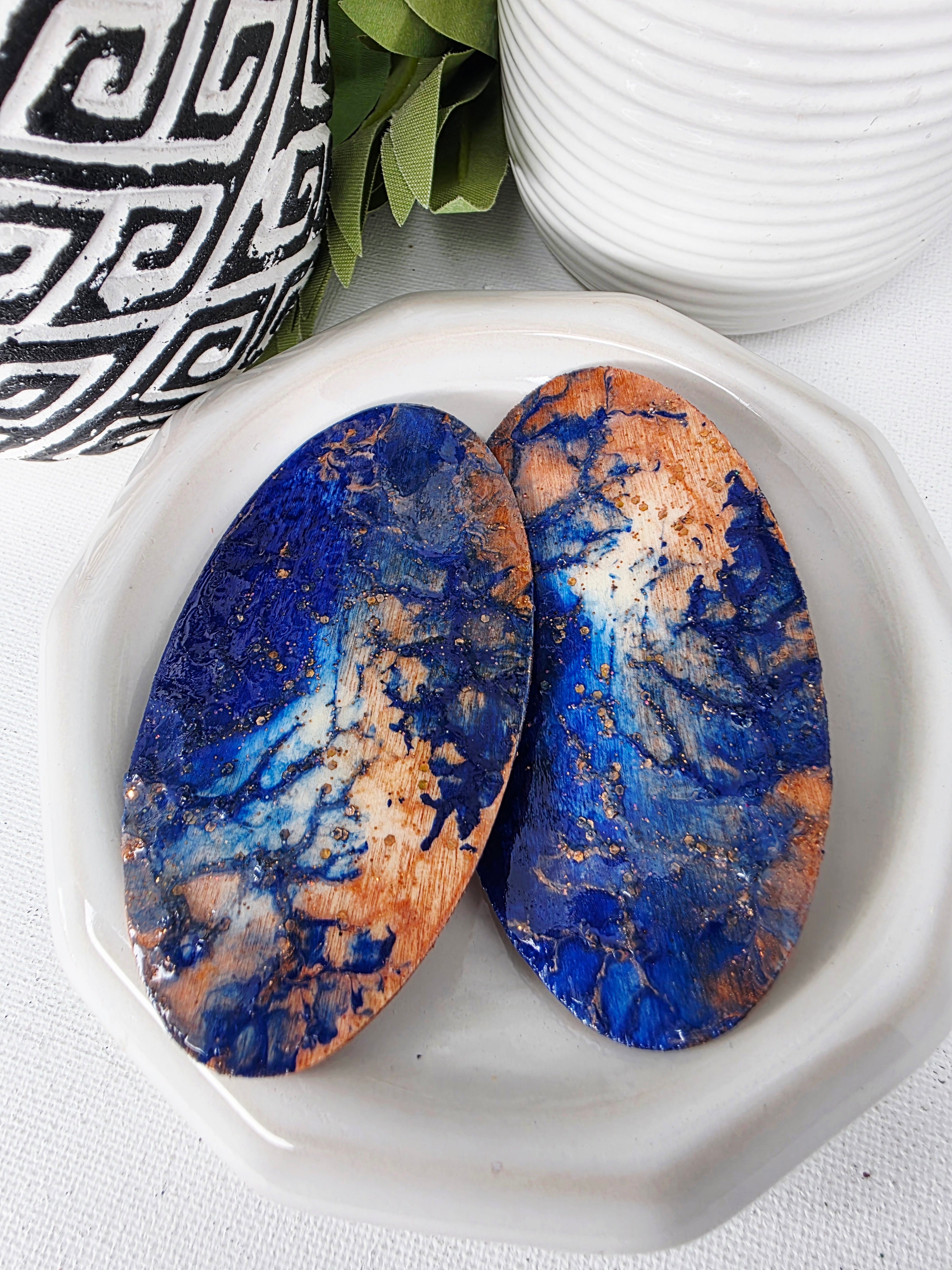 Heaven and Earth Fly and Favored Fashion Earrings by Chic and Fly