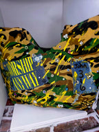 Worship Anyway Handmade Statement Handbag | Faith-Based Camouflage Tote | Fly and Favored ✨